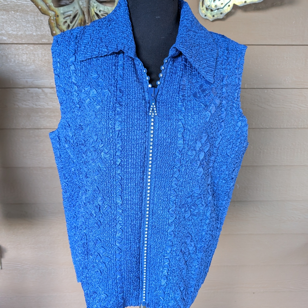 Magic Women Royal Diamond Zipoer Vest